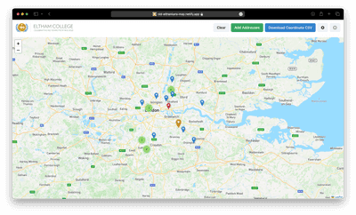 Map Student Interface Student Map